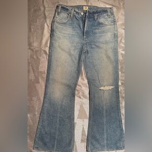 Citizens of Humanity Amelia vintage flare jeans women’s 29 distressed. NWOT